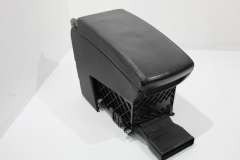 VW Passat B6 Black Centre Console Leather Armrest 3C0864207H (Item #373047)
