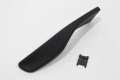 Audi A3 8P NS Left Black Seat Height Adjustment Handle Lever New 8P0881253A7PE (Item #390033) 