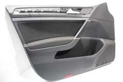 VW Golf Mk7 5 Door Front NS Left Door Card Black 5G4867011BS (Item #325178) 