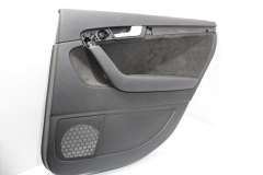 Audi A3 8P 5 Door Sportback Rear OS Right Black Alcantara Door Card 8P4867304D (Item #326720)