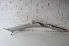 Audi A8 D4 OS Right Upper A Pillar Roof Trim Moon Silver 4H0867234B (Item #389169)