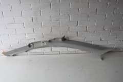 Audi A8 D4 NS Left Upper A Pillar Roof Trim Moon Silver 4H0867233B (Item #383374)