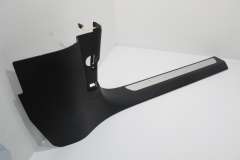 Audi A8 D4 OS Right Black Lower Illuminated Footwell Sill Trim 4H2867272C (Item #383480)