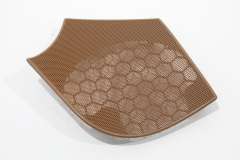 Audi A6 C6 NS Left Front Upper Speaker Cover Amaretto Brown New 4F00354098Y4 (Item #353576) 