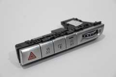 Audi A8 D4 Dash Switch Panel Hazard Brushed Aluminium 4H2959673E 4H0820911B (Item #328286) 