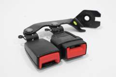 Audi A8 D3 Rear Double Seat Safety Belt Buckle Black 4H0857740 (Item #383585) 