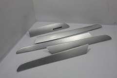 Audi A6 C6 Quattro Brushed Aluminium Silver Door Trims Dash Trim 4F2853189 (Item #380738)