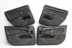 Audi A8 D2 FL Set of 4 Black Door Cards  4D0867103R (Item #358487) 