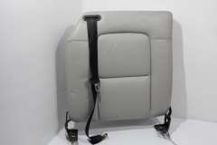 Audi TT 8N OS Right Silver Leather Rear Seat Backrest with Seat Belt 8N8885806N (Item #451714)