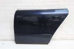 Audi A4 B7 NS Left Rear Door Skin Ocean Blue Pearl LZ5A 8E0833051J (Item #332131) 