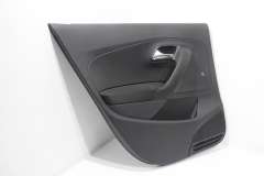 VW Polo MK5 6R 5 Door NS Left Rear Door Card Black 6R6867211AB (Item #472071) 