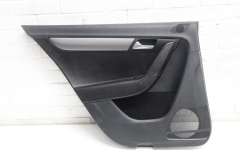 VW Passat B7 Saloon NS Left Rear Black Leather Door Card 3AE867211DL (Item #333969) 