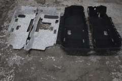 Audi TT 8J Mk2 Coupe RHD Black Carpet and Insulation  8J2863021J (Item #416677) 