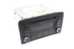 Audi A3 8P Double DIN Concert Head Unit CD and Radio WITHOUT CODE 8P0035186P (Item #339591) 
