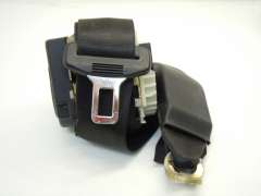 Audi A2 Rear NS Left Seat Safety Belt Black 8Z0857805D (Item #64837)