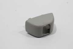 Audi A6 C6 Silver Sun Visor Hook Clip Cover  4F0857563 (Item #482908) 