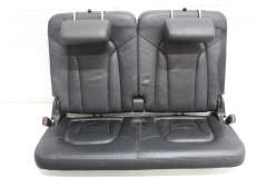 Audi Q7 4L Black Leather 3rd Row 6|7 Rear Seats Bench Base 4L0885405A (Item #399631)