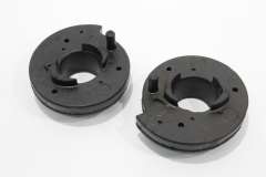 Audi A4 B9 A5 F5 Rear Spring Support Rubber Mounts Lower Pair New 4M0512297B (Item #452604) 