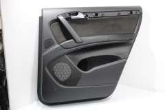 Audi Q7 4L Rear OS Right Black Alcantara Door Card  4L0867304B (Item #344306)