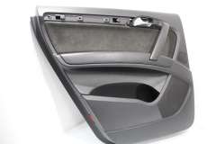 Audi Q7 4L Rear NS Left Black Alcantara Door Card  4L0867303B (Item #441151)