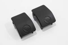 Audi Q3 FY Pair Black Isofix Slot Cover Cap Trims New Genuine 83A887187 (Item #464450) 