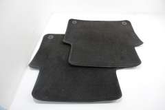 Audi A8 D3 Rear Carpet Floor Mats Black 4E2863011 (Item #447261) 