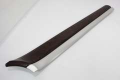 Audi A8 D3 Front OS Right Assam Grey Brushed Aluminium Door Trim 4E0867410ACS44 (Item #354051) 