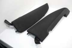 VW Passat B7 Saloon Rear Seat Bolsters Cushions Black Cloth  3AA885701J (Item #358686) 