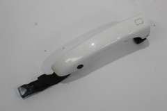 Audi A6 C7 NS Left Exterior Door Handle Ibis White LY9C 4H0837205 (Item #359922) 