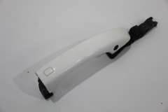 Audi A6 C7 OS Right Exterior Door Handle Ibis White LY9C 4H0837206 (Item #359924) 