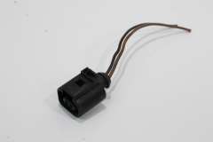Audi A4 A6 A8 2 Pin Wiring Connector and Short Length of Wire 1J0973702 (Item #399887) 