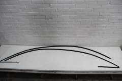Audi A6 C7 Saloon Black Edition Side Window Roof Molding Trims Pair 4G5853703F (Item #360287) 