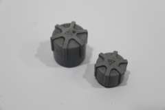 Audi A4 B9 Air Conditioning Coupler Cover Lids Caps Pair 5Q0816581 5Q0816231 (Item #455354) 