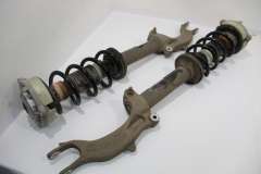 Audi A4 B9 Pair Front Springs Shock Absorbers 8W0411105CJ 8W0413031T (Item #361205) 