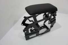 VW Beetle 9C Front Centre Armrest Grey with Black Cloth  1C0864206E (Item #364381) 
