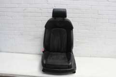 Audi Q7 4L S-Line NS Left Black Alcantara Electric Heated Front Seat 4L0881805F (Item #365261)