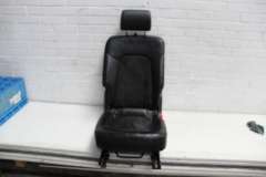 Audi Q7 4L Black Leather Alcantara Rear OS Right Single Seat 4L0883406A (Item #365262)
