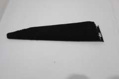 Audi Q7 4L OS Right Drivers Seat Base Side Carpet Trim Black 4L0881472 (Item #366107)