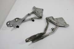 VW Touareg 7L Bonnet Hinges Pair Silver 7L6823301B (Item #367211) 