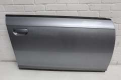 Audi A6 C6 Front OS Right Door Skin Avus Silver LY7J 4F0831052F (Item #367839) 