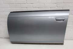 Audi A6 C6 Front NS Left Door Skin Avus Silver LY7J 4F0831051F (Item #367848) 