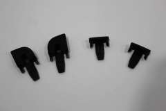 Audi A6 C6 Avant Boot Floor Luggage Rail System End Caps Set 4F9863555A (Item #418366) 