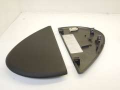 Audi A8 D3 Black Dashboard Ends Fuse Panel Covers 4E0857085E (Item #215532) 