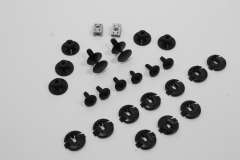 Audi A6 C7 Wheel Arch Liner Fixings Fitting Kit New Genuine 4G0098629A (Item #398520)