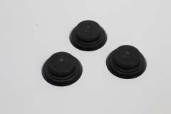 Audi A8 D3 Boot Hinge Bolt Cover Caps x3 New Genuine N90968501 (Item #394492) 