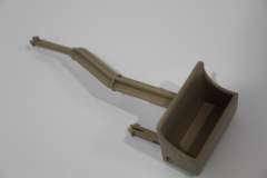 VW Golf Mk4 Rear OS Right Seat Backrest Release Lever Beige New 1J0885644E (Item #454128) 