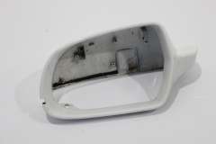 Audi A4 B8 A5 NS Left Door Wing Mirror Housing Ibis White LY9C 8F0857527 (Item #371685) 