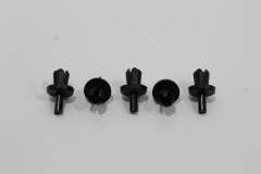 Audi A1 A3 A8 TT 5x7.5 Plastic Spreader Rivets x5 New Genuine N0385053 (Item #397601)