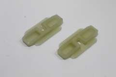 Audi 80 Cabriolet Coupe Door Rubbing Strip Clips Pegs 2 New Genuine 443853909A (Item #422299) 