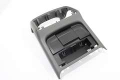 Audi A4 B8 Rear Centre Console Vent Trim Surround 12v Agate Grey 8K0864376 (Item #375238) 